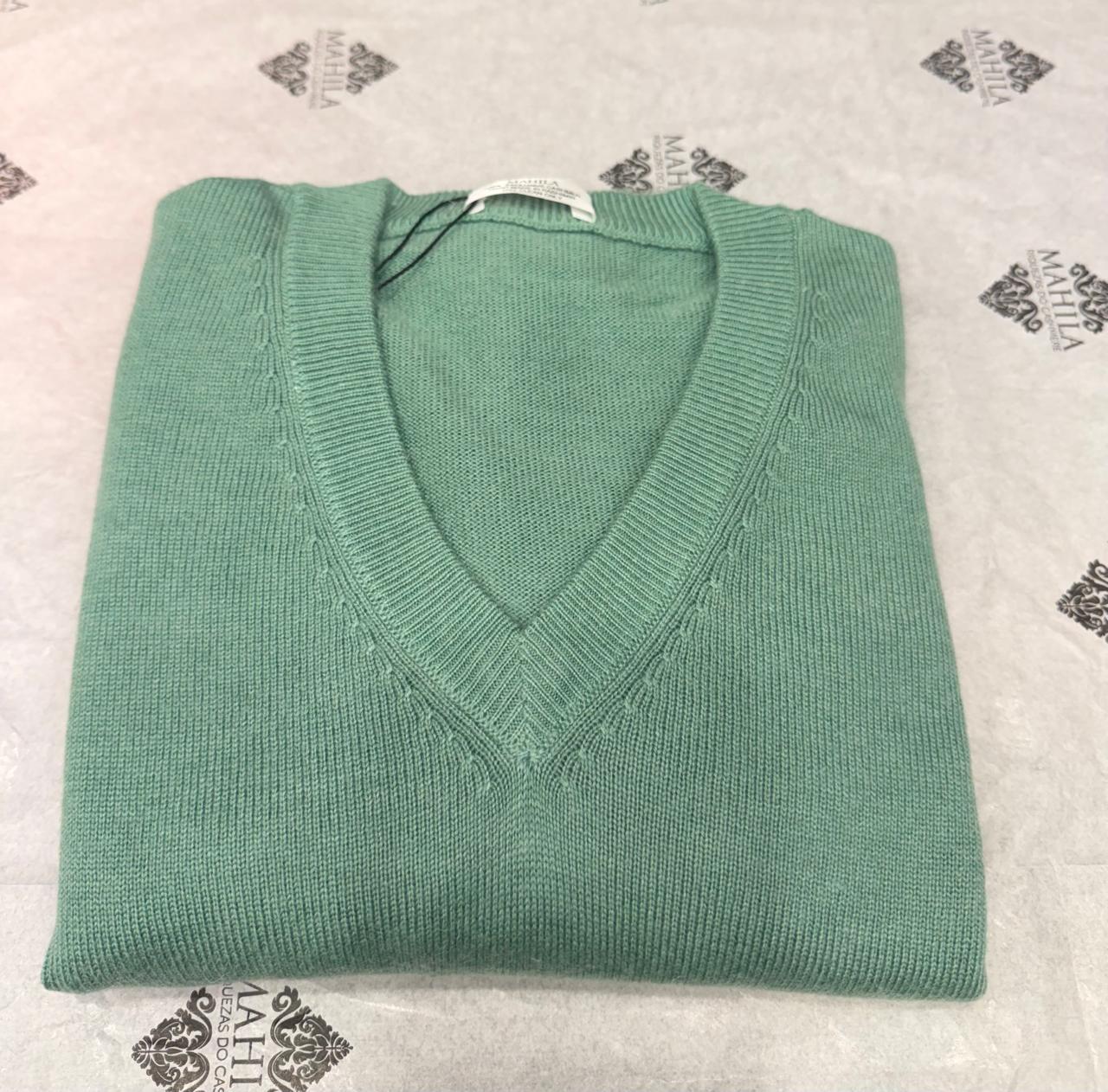 Suéter 100%lã de cashmere.gola redonda. Unissex. Tamanho único