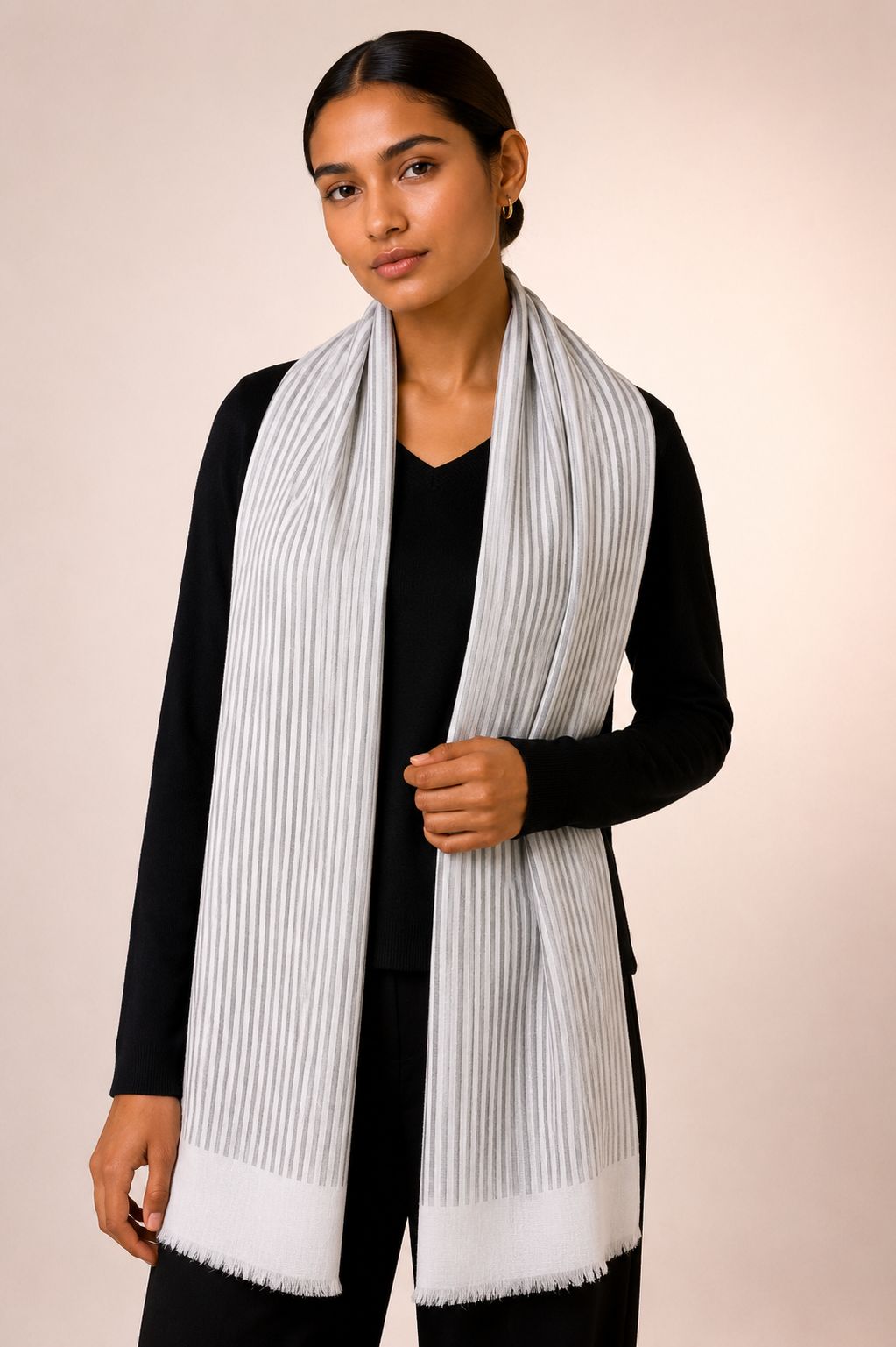 Pashmina Cashmere Premium Xadrez
