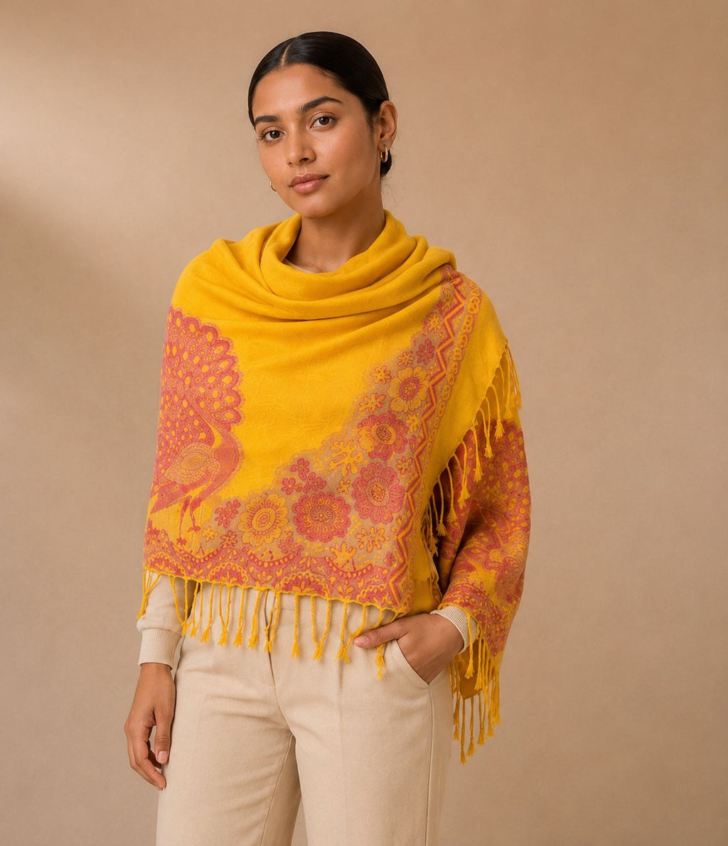 Pashmina de Viscose Estampada