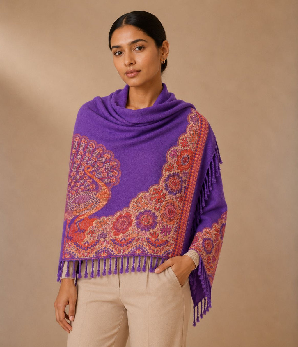 Pashmina de Viscose Estampada