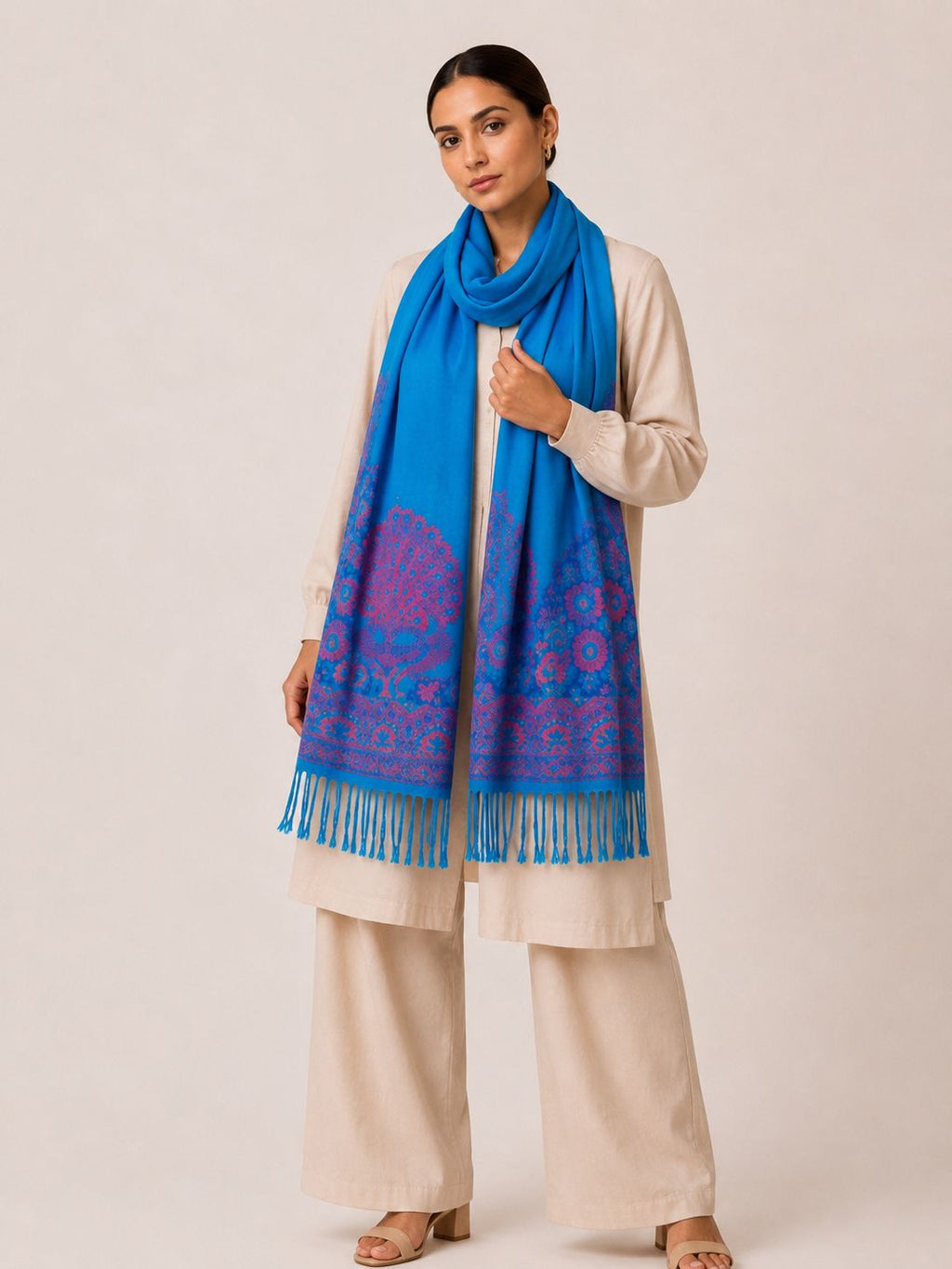 Pashmina de Viscose Estampada