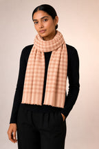 Pashmina Cashmere Premium Xadrez
