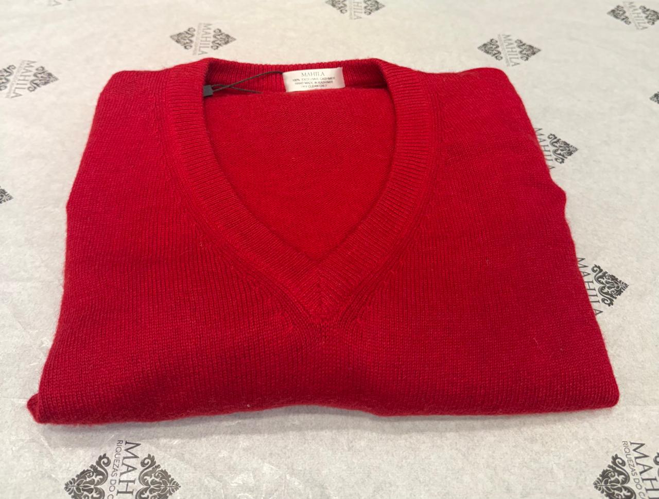 Suéter 100%lã de cashmere.gola redonda. Unissex. Tamanho único
