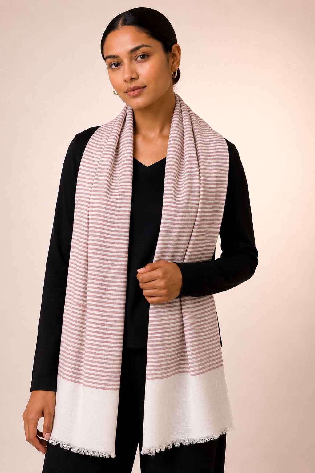 Pashmina Cashmere Premium Xadrez