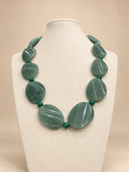 Colar Jade Verde e Ágata Verde