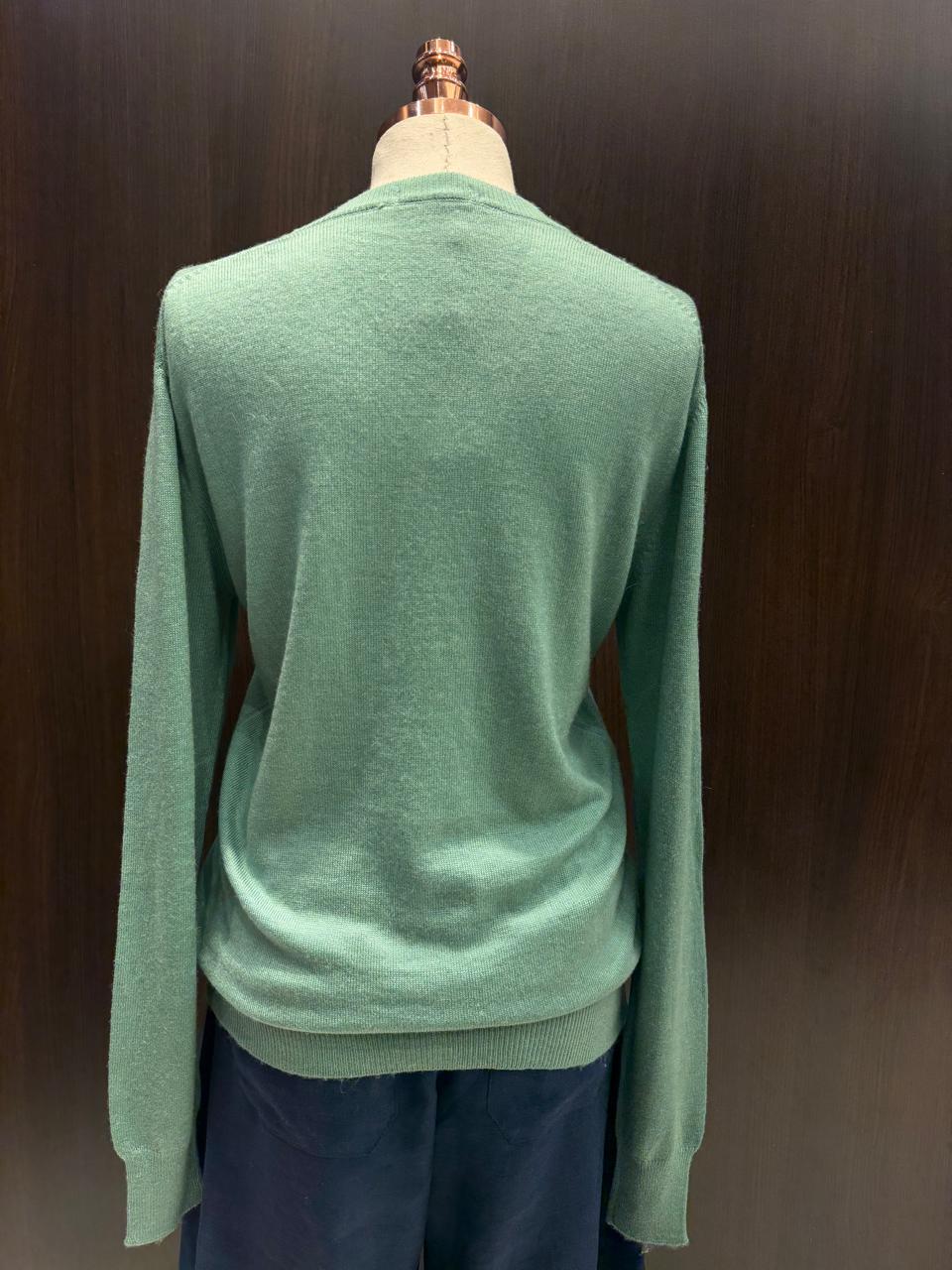 Suéter 100%lã de cashmere.gola redonda. Unissex. Tamanho único