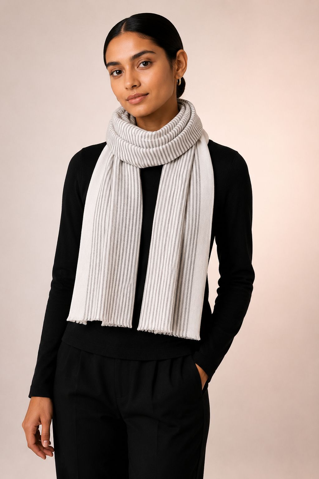 Pashmina Cashmere Premium Xadrez