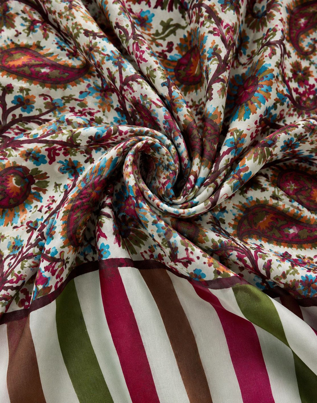 Pashmina de Seda Estampada