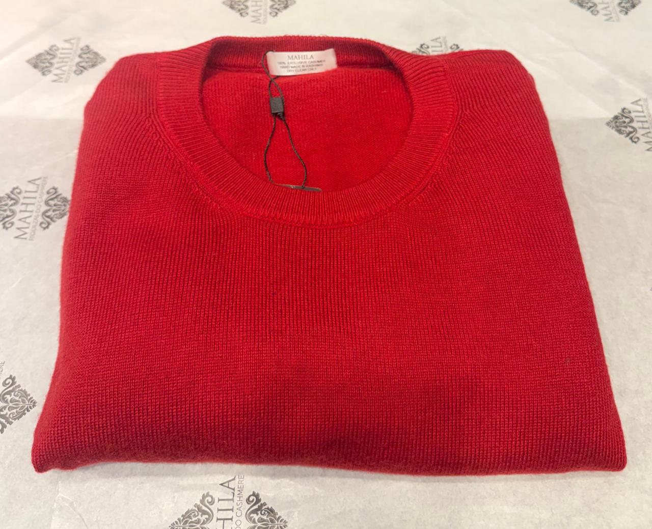 Suéter 100%lã de cashmere.gola redonda. Unissex. Tamanho único