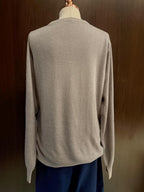 Suéter 100%lã de cashmere.gola redonda. Unissex. Tamanho único