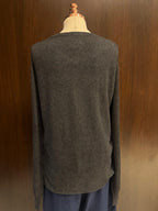 Suéter 100%lã de cashmere.gola redonda. Unissex. Tamanho único