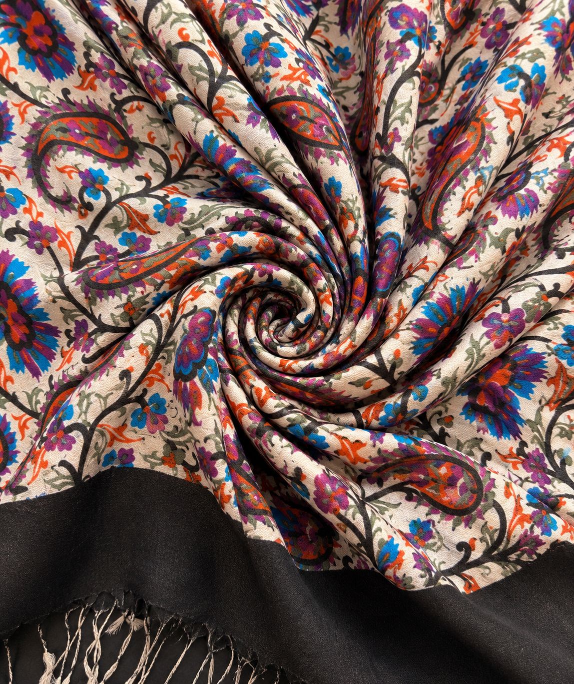 Pashmina de Seda Estampada