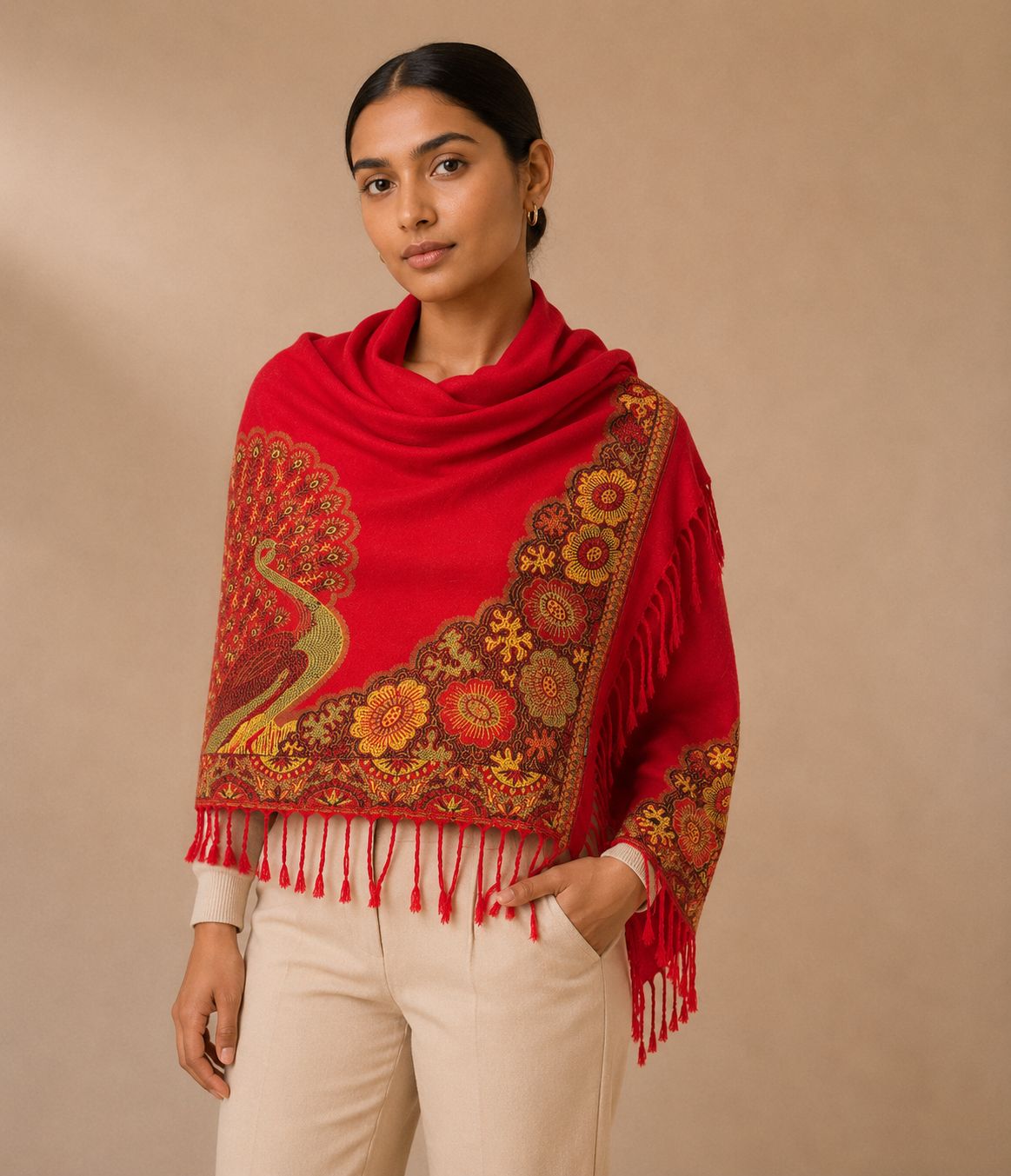 Pashmina de Viscose Estampada