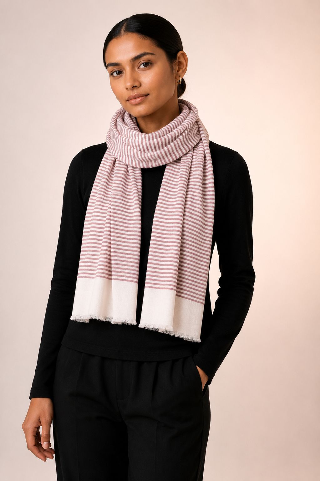 Pashmina Cashmere Premium Xadrez