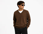 Suéter 100%lã de cashmere.gola redonda. Unissex. Tamanho único