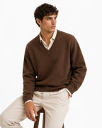 Suéter 100%lã de cashmere.gola redonda. Unissex. Tamanho único