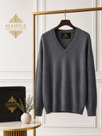 Suéter 100%lã de cashmere.gola redonda. Unissex. Tamanho único