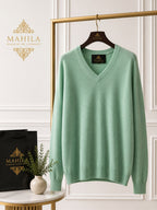 Suéter 100%lã de cashmere.gola redonda. Unissex. Tamanho único