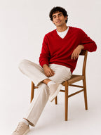 Suéter 100%lã de cashmere.gola redonda. Unissex. Tamanho único