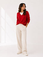Suéter 100%lã de cashmere.gola redonda. Unissex. Tamanho único