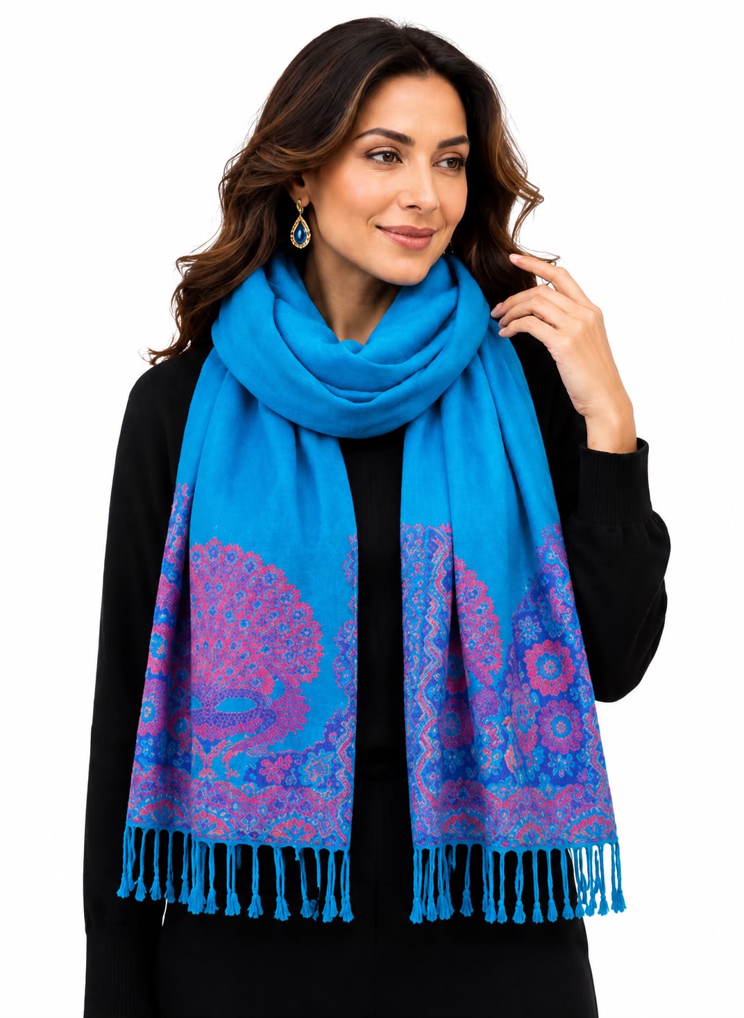 Pashmina de Viscose Estampada