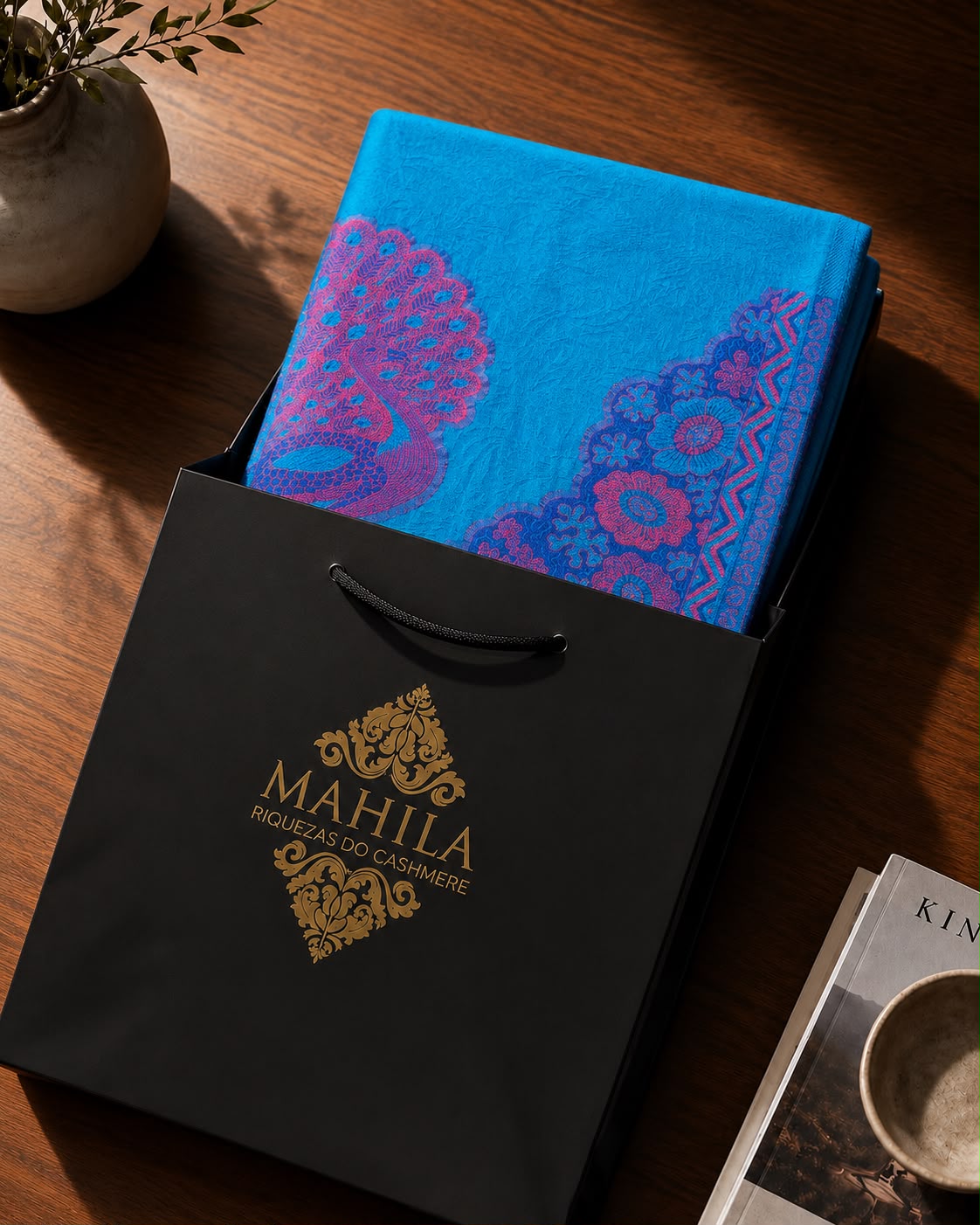 Pashmina de Viscose Estampada
