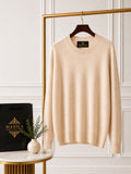 Suéter de Cashmere Gola Redonda