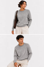 Suéter de Cashmere Gola Redonda