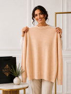 Suéter de Cashmere Gola Redonda