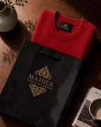 Suéter de Cashmere Gola Redonda