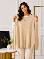 Cardigan de Cashmere com Botões