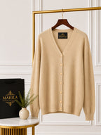 Cardigan de Cashmere com Botões