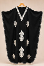Kaftan Bordado – Preto Medalhão Creme